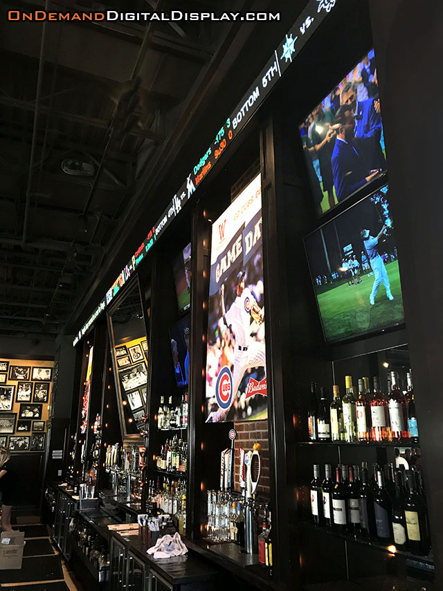 37' Sports tickers, Wellman's Pub and Rooftop