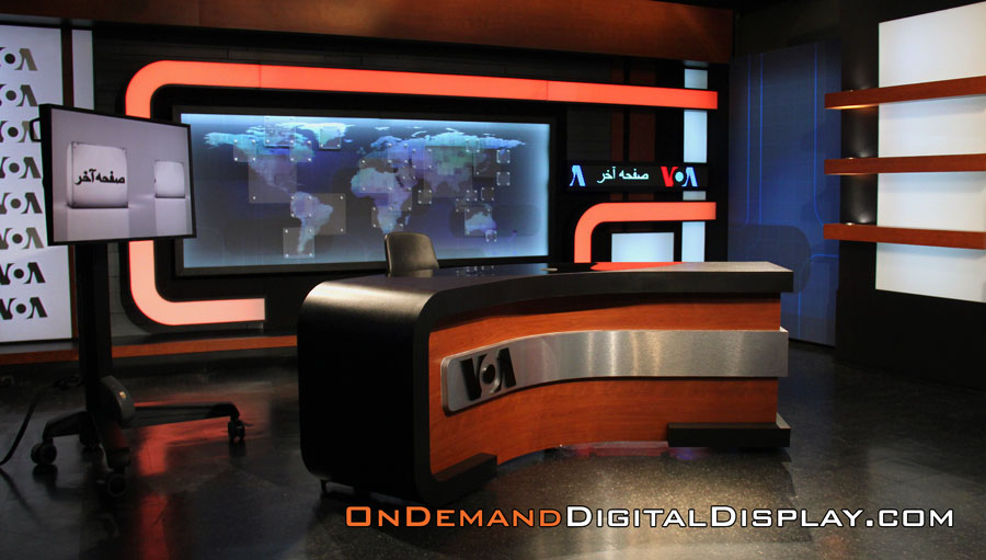 Broadcast quality LED News Ticker Display